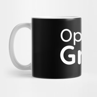 Openly Gray Mug